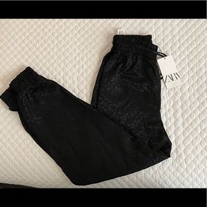 Zara black trousers NWT